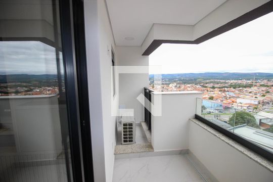 Varanda gourmet de apartamento para alugar com 1 quarto, 47m² em Parque Campolim, Sorocaba