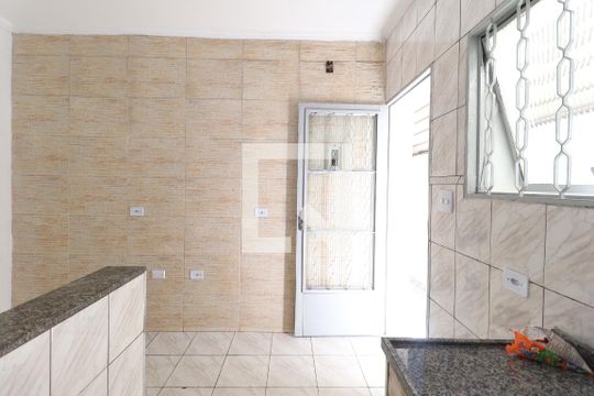 Cozinha de casa para alugar com 1 quarto, 40m² em Vila Ede, São Paulo