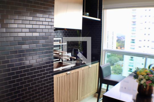 Área Gourmet de apartamento à venda com 3 quartos, 200m² em Alphaville Empresarial, Barueri