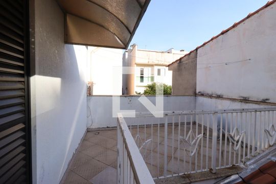 Varanda do Quarto 1 de casa à venda com 3 quartos, 200m² em Parque Oratório, Santo André