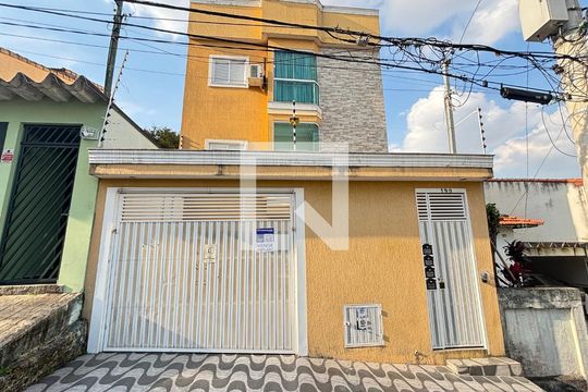 Fachada de apartamento à venda com 3 quartos, 80m² em Vila Metalúrgica, Santo André