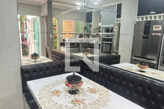 Cozinha de apartamento à venda com 3 quartos, 80m² em Vila Metalúrgica, Santo André