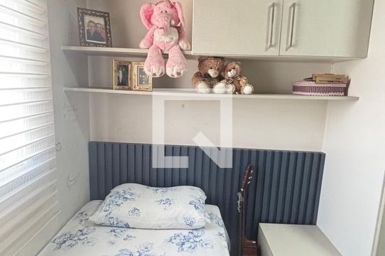 Quarto 2 de apartamento à venda com 3 quartos, 80m² em Vila Metalúrgica, Santo André