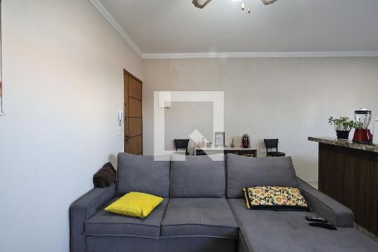 Sala de apartamento à venda com 2 quartos, 59m² em Vila Sao Pedro, Santo André