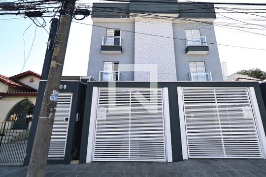 Fachada de apartamento à venda com 2 quartos, 59m² em Vila Sao Pedro, Santo André