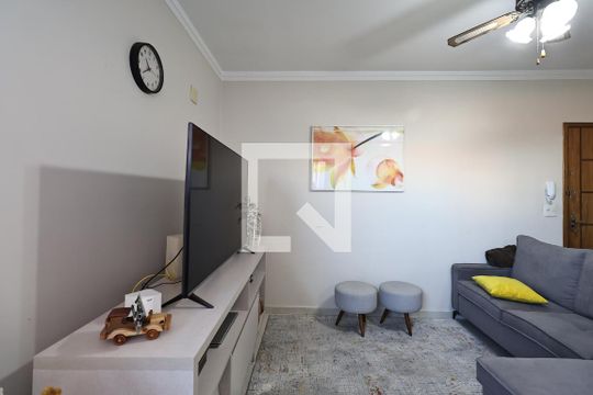Sala de apartamento à venda com 2 quartos, 59m² em Vila Sao Pedro, Santo André