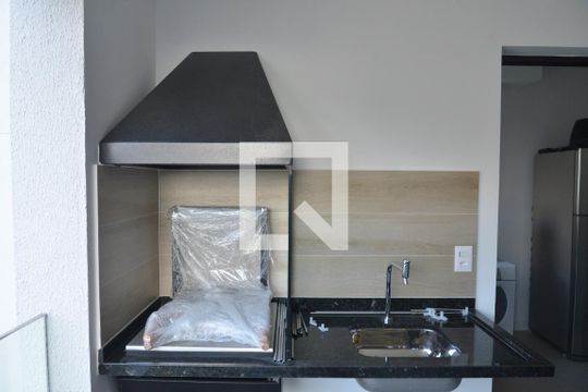 Varanda gourmet de apartamento à venda com 2 quartos, 79m² em Campestre, Santo André