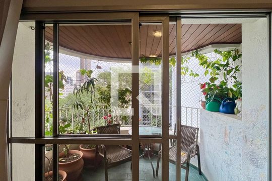Varanda da Sala de apartamento para alugar com 3 quartos, 117m² em Pinheiros, São Paulo