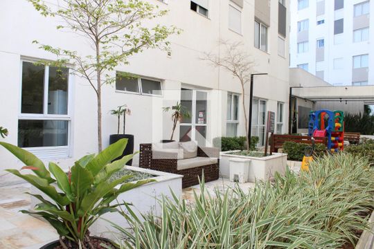 Área comum - Verde de apartamento à venda com 1 quarto, 33m² em Água Rasa, São Paulo