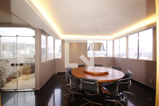 Sala 2 de apartamento à venda com 4 quartos, 166m² em Sion, Belo Horizonte