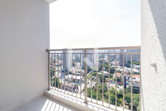 Sala - Varanda de apartamento à venda com 1 quarto, 42m² em Campo Belo, São Paulo