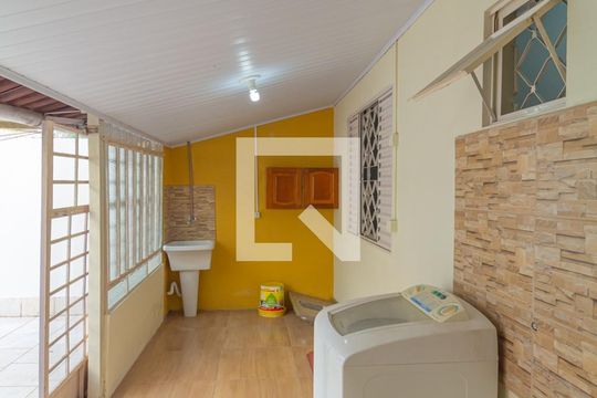 Área de Serviço de casa de condomínio à venda com 2 quartos, 55m² em Igara, Canoas