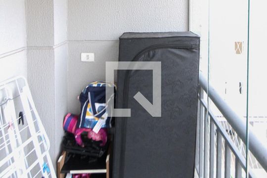 Varanda de apartamento à venda com 2 quartos, 55m² em Vila Bela, São Paulo