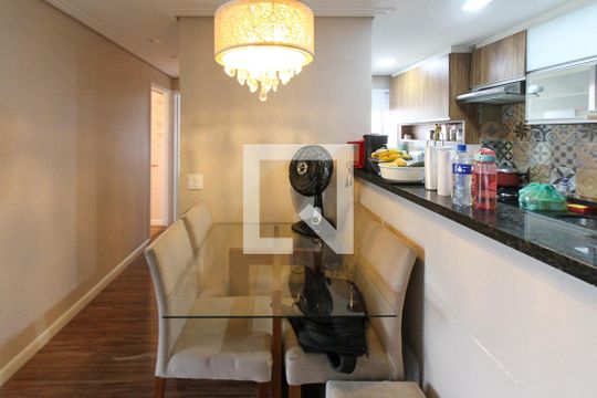 Sala de Jantar de apartamento à venda com 2 quartos, 55m² em Vila Bela, São Paulo