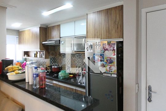 Cozinha de apartamento à venda com 2 quartos, 55m² em Vila Bela, São Paulo
