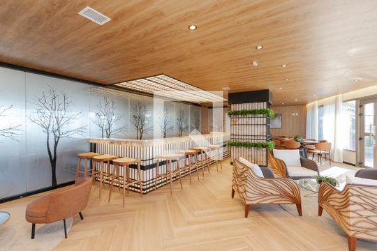 Área comum - Espaço Gourmet de kitnet/studio para alugar com 1 quarto, 32m² em Jardim das Acacias, São Paulo
