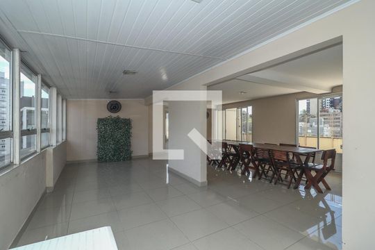 Área comum - Salão de festas de apartamento à venda com 3 quartos, 78m² em Higienópolis, Porto Alegre