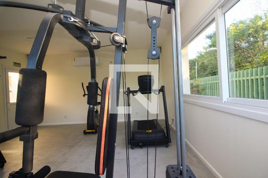Área comum - Academia de casa de condomínio à venda com 3 quartos, 96m² em Cavalhada, Porto Alegre