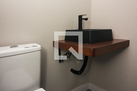 Lavabo de casa de condomínio à venda com 3 quartos, 96m² em Cavalhada, Porto Alegre