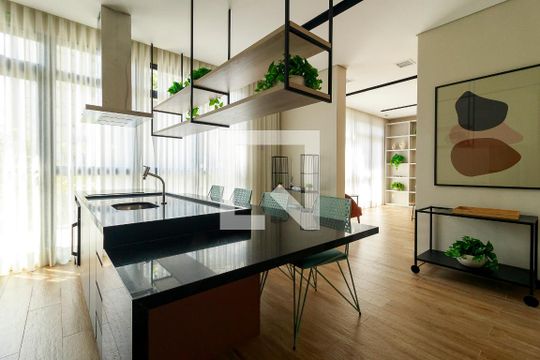 Espaço Gourmet de apartamento à venda com 1 quarto, 27m² em Campo Belo, São Paulo