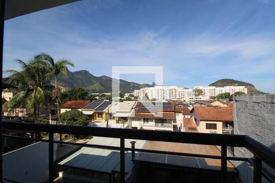 Suíte - Varanda de casa de condomínio à venda com 3 quartos, 219m² em Anil, Rio de Janeiro