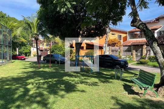 Área comum - Academia ao ar livre de casa de condomínio à venda com 3 quartos, 219m² em Anil, Rio de Janeiro