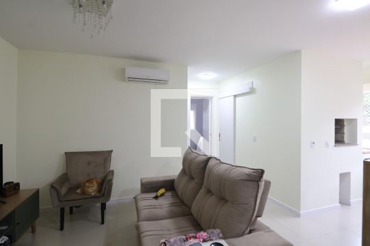 Sala/Cozinha de apartamento à venda com 2 quartos, 54m² em Fátima, Canoas