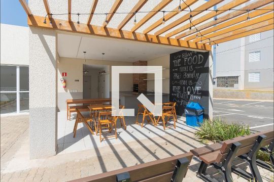 Área comum - Churrasqueira de apartamento à venda com 2 quartos, 44m² em Vila Palacios, Campinas