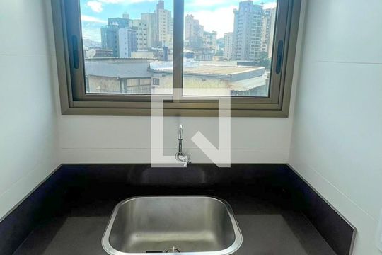 Área de Serviço de apartamento à venda com 3 quartos, 88m² em Serra, Belo Horizonte
