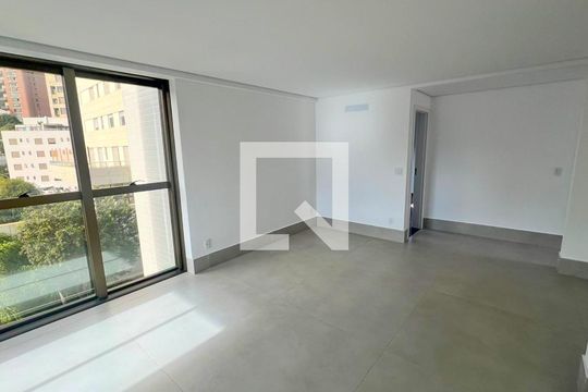 Sala de apartamento à venda com 3 quartos, 88m² em Serra, Belo Horizonte