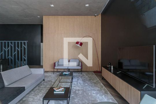 Área comum de kitnet/studio para alugar com 1 quarto, 42m² em Vila Olímpia, São Paulo