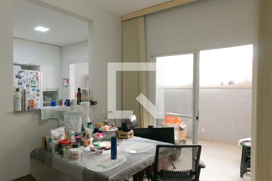 Sala de Jantar de casa de condomínio à venda com 3 quartos, 125m² em Castelo, Belo Horizonte