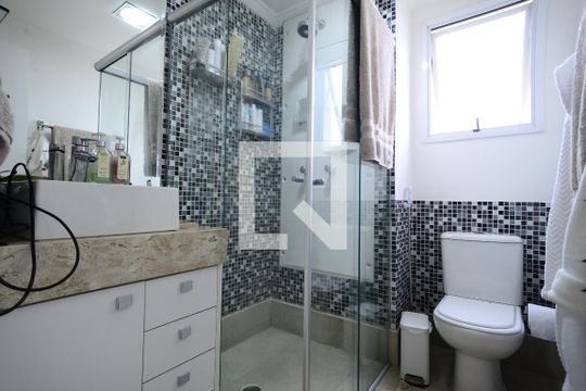 Banheiro da Suíte 1 de apartamento à venda com 3 quartos, 300m² em Ipiranga, São Paulo