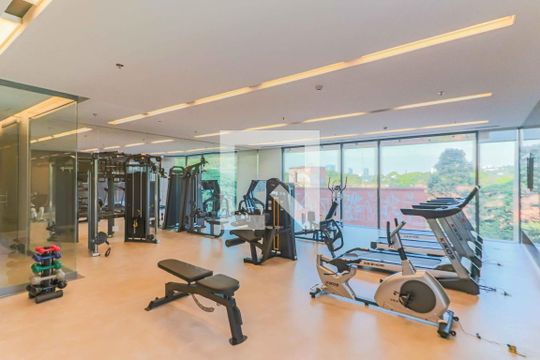 Área comum - Academia de apartamento à venda com 1 quarto, 37m² em Pinheiros, São Paulo