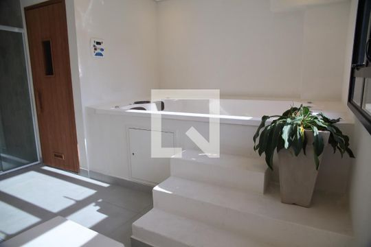 Área comum - SPA de kitnet/studio para alugar com 1 quarto, 25m² em Vila Campestre, São Bernardo do Campo