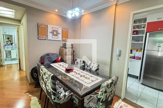 Sala de Jantar de apartamento à venda com 2 quartos, 70m² em Parque Erasmo Assunção, Santo André