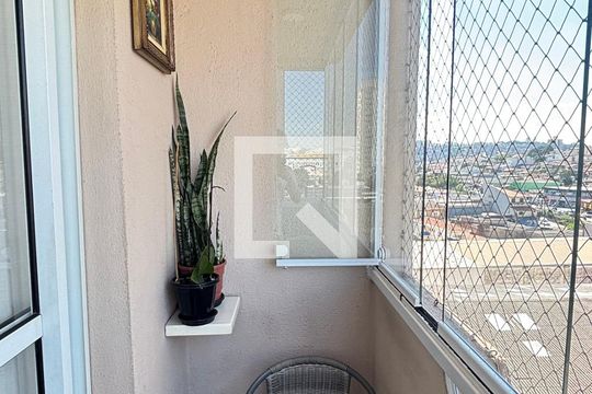 Sala de Jantar Varanda de apartamento à venda com 2 quartos, 70m² em Parque Erasmo Assunção, Santo André