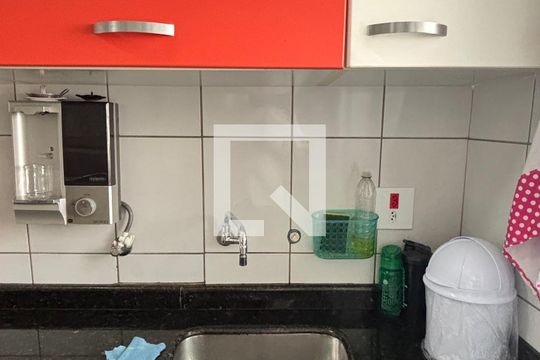 Cozinha de apartamento à venda com 2 quartos, 70m² em Parque Erasmo Assunção, Santo André