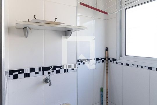 Lavanderia de apartamento à venda com 2 quartos, 45m² em Vila Caraguata, São Paulo