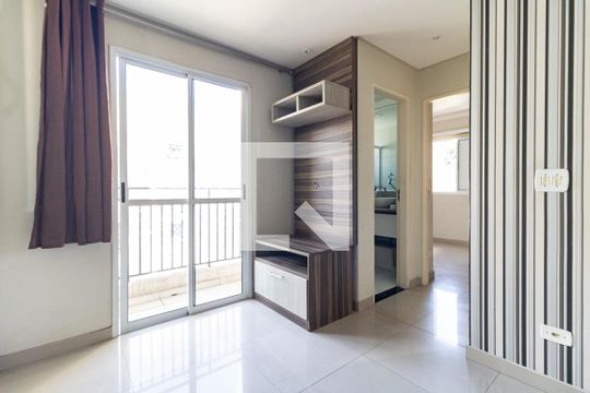 Sala de apartamento à venda com 2 quartos, 45m² em Vila Caraguata, São Paulo
