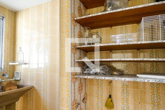 Área de serviço de casa à venda com 2 quartos, 120m² em Vila Antonina, São Paulo