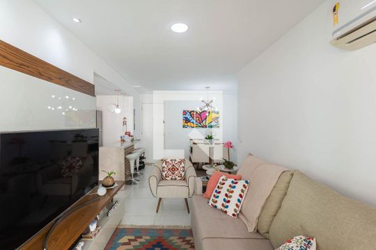 Sala de apartamento à venda com 2 quartos, 71m² em Andaraí, Rio de Janeiro