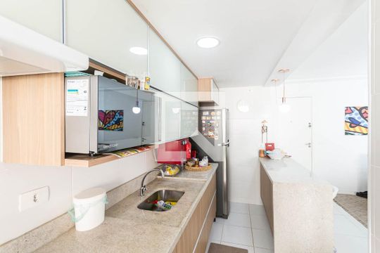 Cozinha de apartamento à venda com 2 quartos, 71m² em Andaraí, Rio de Janeiro