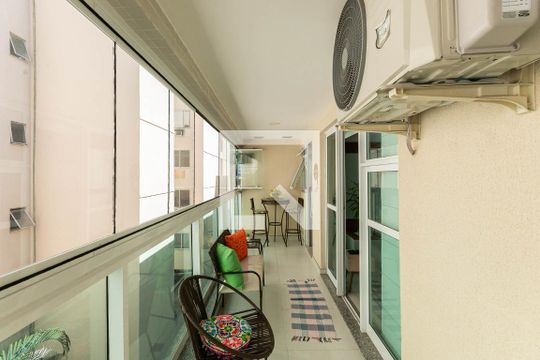 Varanda da Sala de apartamento à venda com 2 quartos, 71m² em Andaraí, Rio de Janeiro