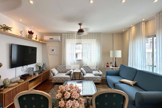 Sala 2 de apartamento à venda com 4 quartos, 420m² em Ipanema, Rio de Janeiro