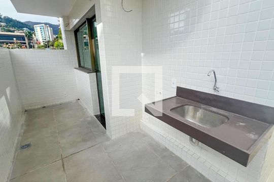 Área de Serviço de apartamento à venda com 3 quartos, 164m² em Serra, Belo Horizonte