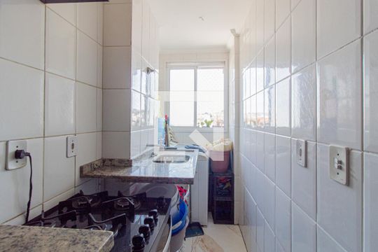 Cozinha e Área de Serviço de apartamento à venda com 2 quartos, 56m² em Jardim Matarazzo, São Paulo