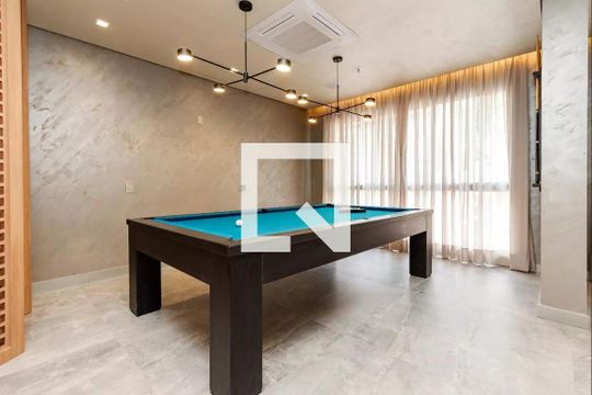 Área comum - Sala de Jogos de kitnet/studio para alugar com 1 quarto, 23m² em Santo Amaro, São Paulo