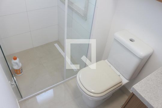 Banheiro da Suíte 2 de apartamento à venda com 2 quartos, 89m² em Fundação, São Caetano do Sul