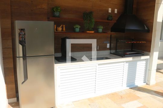 Área comum - Churrasqueira de apartamento à venda com 2 quartos, 89m² em Fundação, São Caetano do Sul